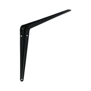 SHELF BRACKET 8" X 10" BLACK ACE SHELF BRACKET 8" X 10" BLACK ACE